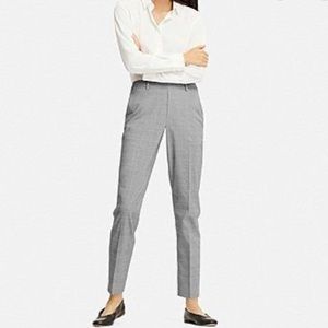 ::SOLD:: Uniqlo ankle pants in grey pinstripe